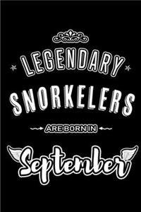 Legendary Snorkelers are born in September