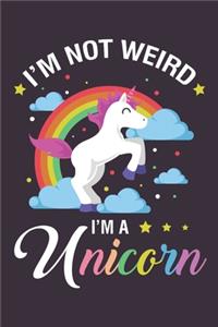 I'm not weird I'm a Unicorn