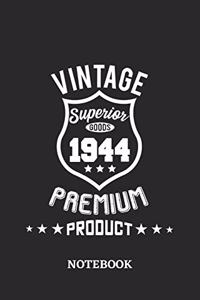 1944 Vintage Superior Premium Product Notebook