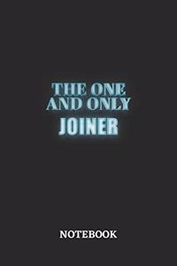 The One And Only Joiner Notebook