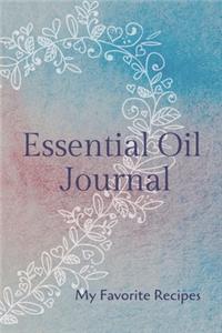 Essential Oil Recipe Journal - Special Blends & Favorite Recipes - 6
