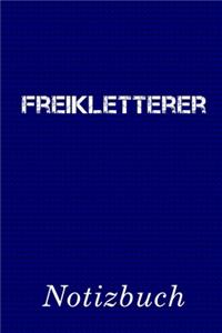 Freikletterer Notizbuch
