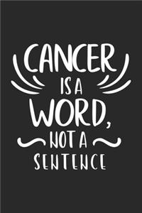 Cancer is a word not sentence