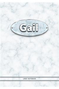 Gail - Lined Notebook