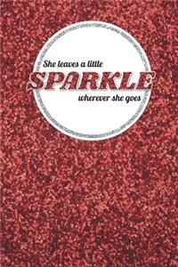She Leaves a Little Sparkle Wherever She Goes, 2020 Weekly Planner