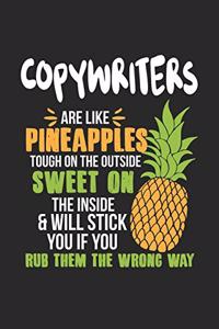 Copywriters Are Like Pineapples. Tough On The Outside Sweet On The Inside