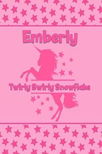 Emberly Twirly Swirly Snowflake