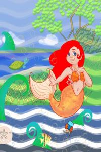 Mermaid Handwriting Workbook