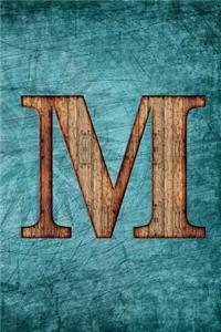 Monogrammed Notebook - M