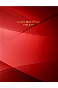 Ledger Accounting Notebook