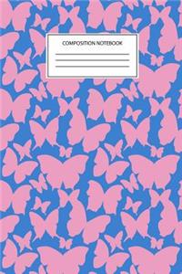 Pink Butterfly Notebook