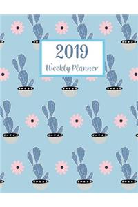 2019 Weekly Planner: 365 Dated Planner Schedule Organizer, 2019 Monthly Planner,52 Weeks, 12 Month Calendar, Appointment Notebook, to Do List