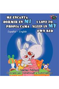 Me encanta dormir en mi propia cama I Love to Sleep in My Own Bed