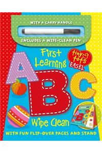 First Learning ABC Wipe Clean Easel W/ Pen