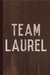 Team Laurel Journal Notebook