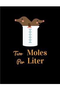Two Moles Per Liter