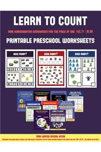 Printable Preschool Worksheets (Learn to count for preschoolers)
