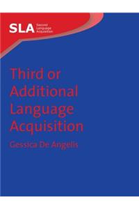 Third or Additional Language Acquisition