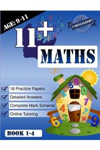 11+ Maths Practice Papers Book 1-4 (Age 9-11)