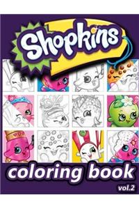 2: Shopkins Coloring Book