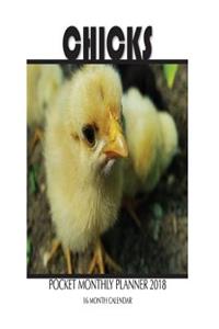 Chicks Pocket Monthly Planner 2018