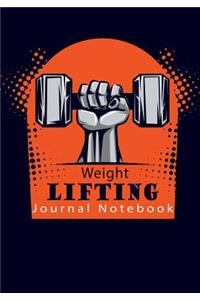 Weight Lifting Journal Notebook