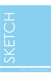 Baby Blue Sketch Book