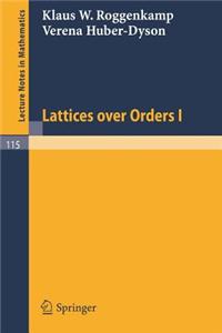 Lattices Over Orders I