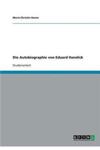 Autobiographie von Eduard Hanslick