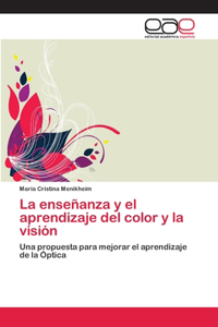 enseñanza y el aprendizaje del color y la visión