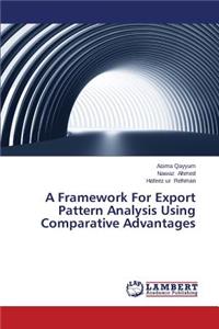 Framework for Export Pattern Analysis Using Comparative Advantages