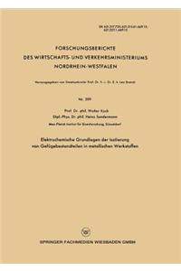 Elektrochemische Grundlagen Der Isolierung Von Gefügebestandteilen in Metallischen Werkstoffen