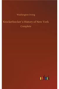 Knickerbocker´s History of New York