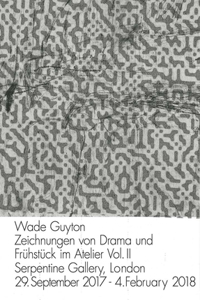 Wade Guyton: Zeichnungen Von Drama Und Frühstück Im Atelier Vol. II