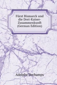 Furst Bismarck und die Drei-Kaiser-Zusammenkunft (German Edition)
