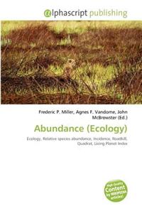 Abundance (Ecology)