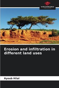Erosion and infiltration in different land uses