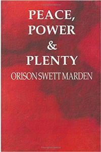 Peace Power and Plenty: 1