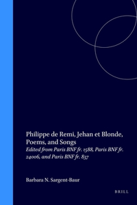 Philippe de Remi, Jehan et Blonde, Poems, and Songs