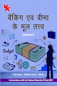 Fundamentals of Banking and Insurance (Hindi) for B.Com-I Sem-II KUK University 2023-24