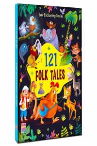 121 Folk Tales - Illustrated Story Books for Kids and Childrens - Bedtime Traditional Short Stories with Colourful Pictures in English | Hello Friend Books - Ages 3+ Years