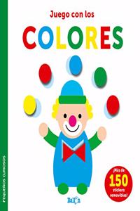 STICKERS-JUEGO CON LOS COLORES - PEQUENOS CURIOSOS