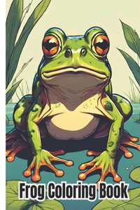 Frog Coloring Book For Kids