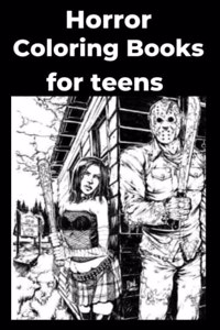 Horror Coloring Books for teens