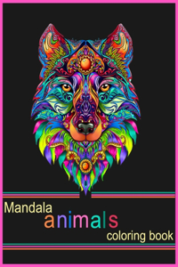 Amazing Mandala Animals Coloring Book