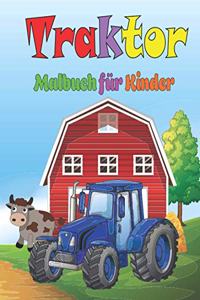 Traktor Malbuch für Kinder