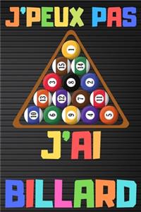 J'peux pas j'ai billard