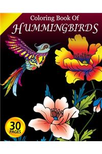 Coloring Book of Hummingbirds