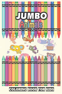 Jumbo Animals Coloring Book For Kids