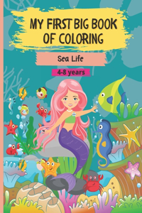 My First Big Book of Coloring - Sea Life
